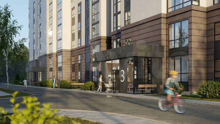 2-к. квартира, 56,2 м², 6/14 эт.