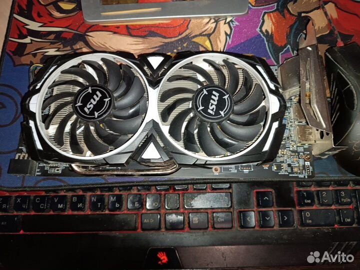Видеокарта rx580 8gb msi