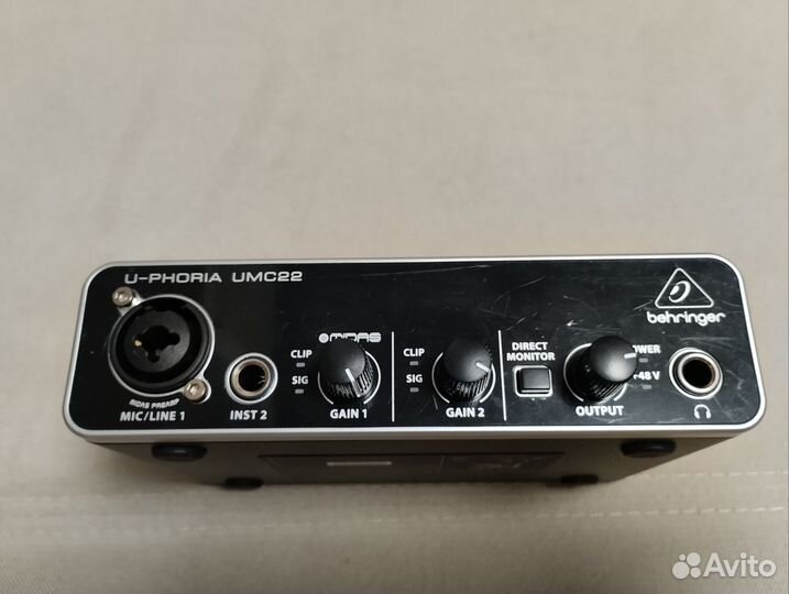 Аудиокарта u-phoria umc22