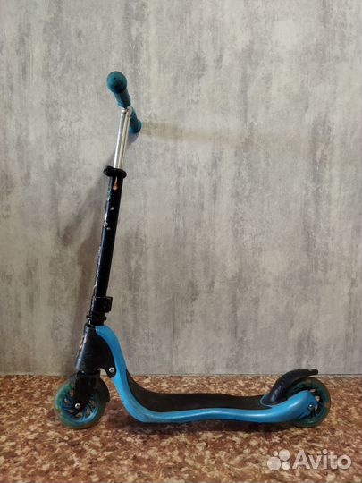 Самокат детский двухколесный rush action blue