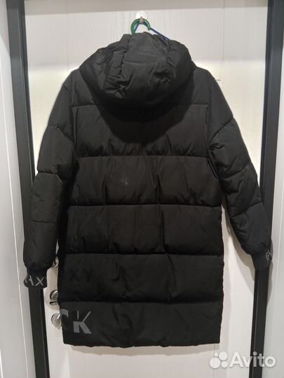 Пуховик зимний мужской удлиненный