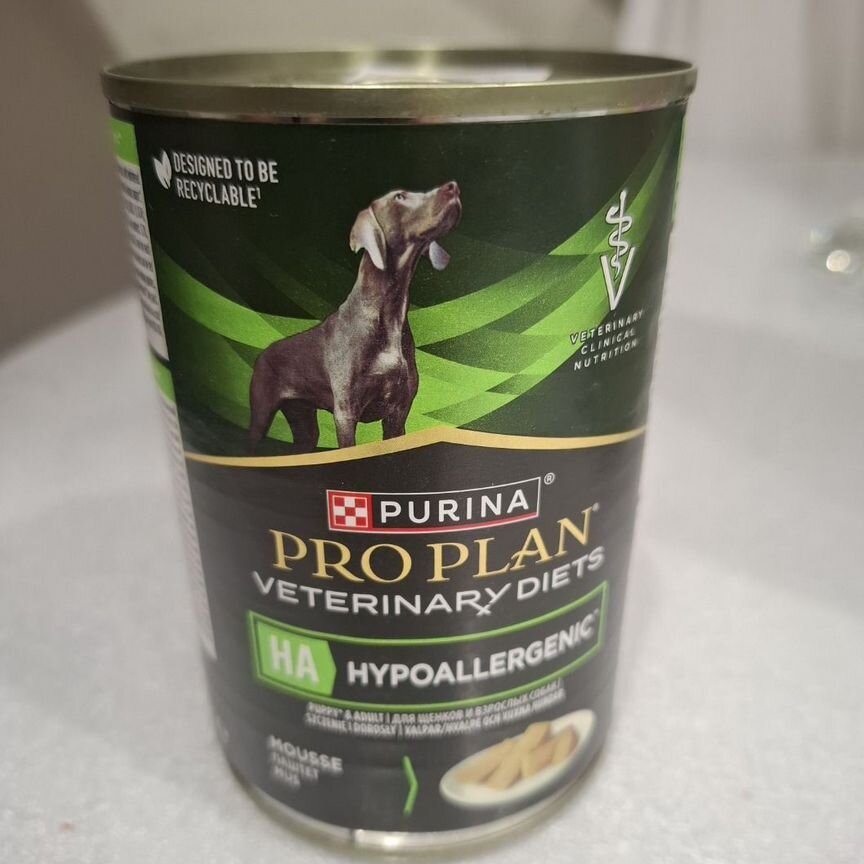 Паштет корм для собак PRO plan Hypoallergenic 400