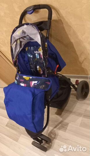 Коляска прогулочная Babyton RapidBlue