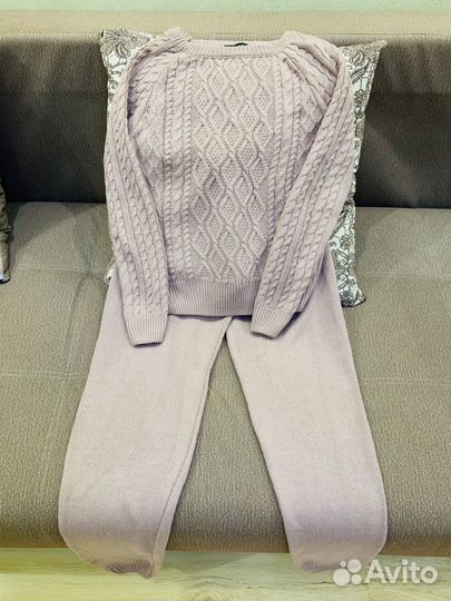Вязанный спортивный костюм