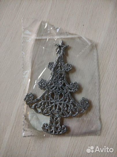 Ёлочные игрушки новые Мишура