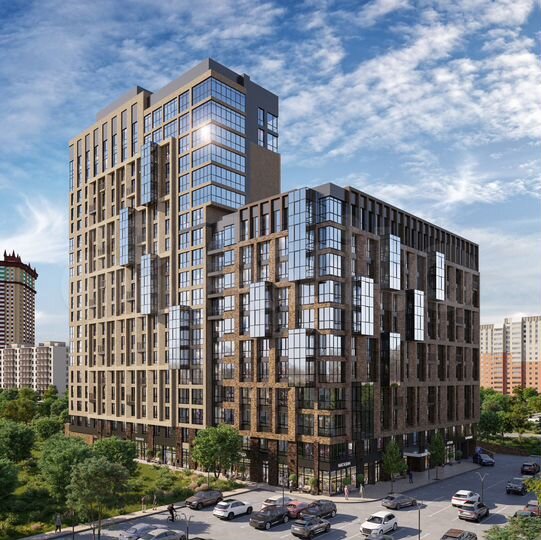 2-к. квартира, 75,5 м², 10/19 эт.