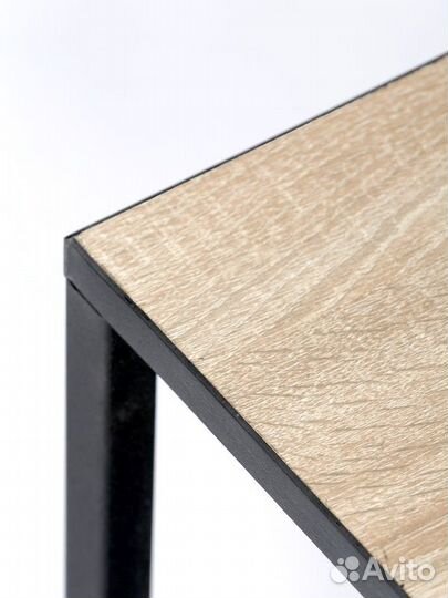 Банкетка corrido-410N с одной полкой, черная