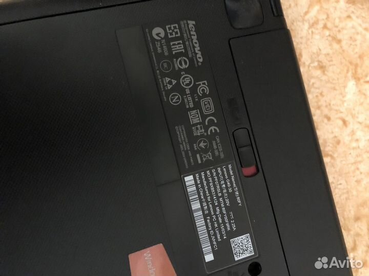 Ноутбук lenovo