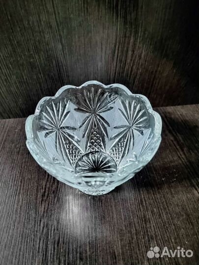 Хрустальная конфетница СССР