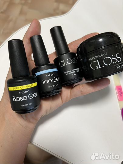 Набор для маникюра с лампой