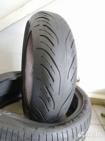 190 55 17 michelin pilot road 4 2ct мото резина