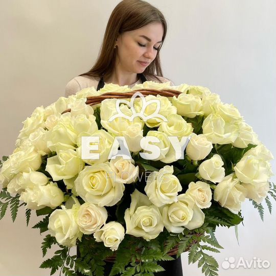 101 роза цветы доставка