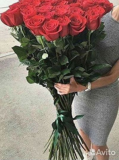 Высокие Розы Гиганты Доставка Круглосуточно