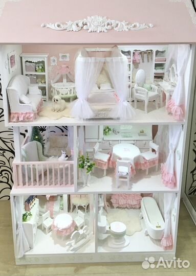 Кукольный дом с мебелью на заказ