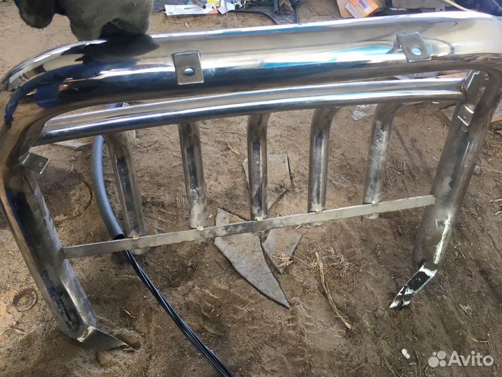 Защита бампера Нисан Мурано