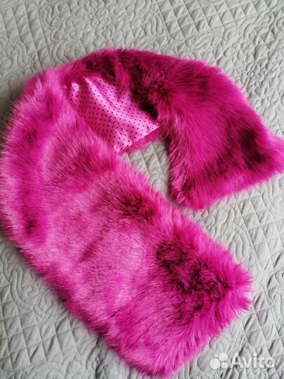 Меховой шарф