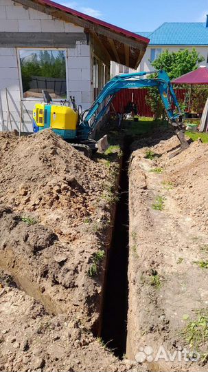 Услуги мини экскаватора