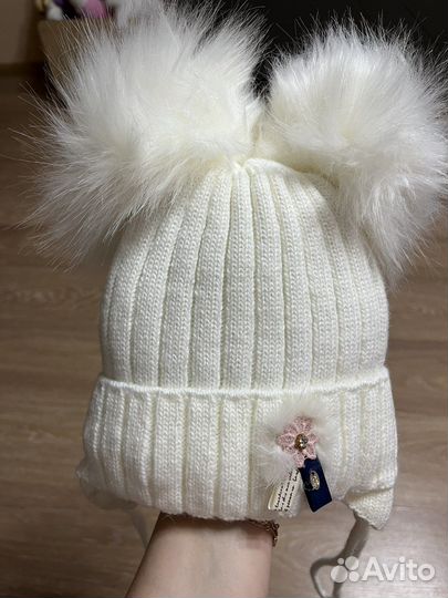 Шапка зимняя для девочки