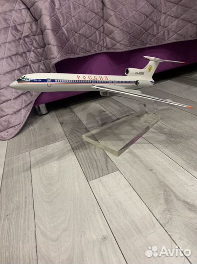 Модель самолета ту 154