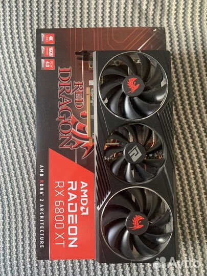 Видеокарта PowerColor AMD Radeon RX 6800 XT