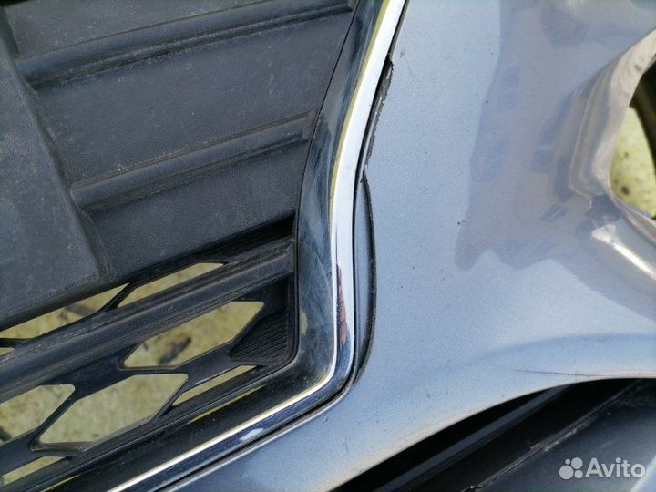 Бампер передний Hyundai Solaris 2017-H.b