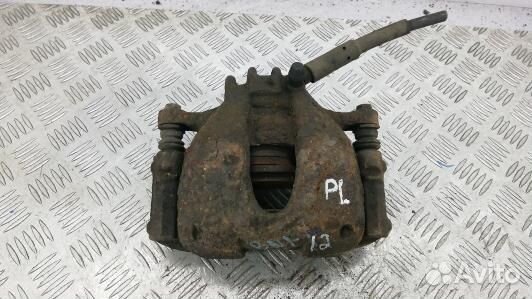 Суппорт тормозной передний левый peugeot 308 1 (BN