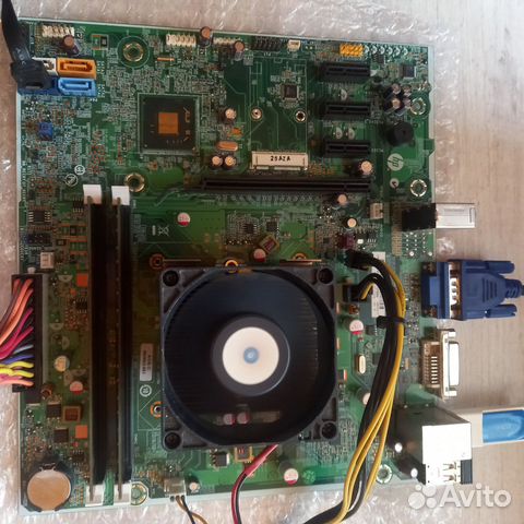 Материнская плата HP LGA1155 купить в Перми | Электроника | Авито