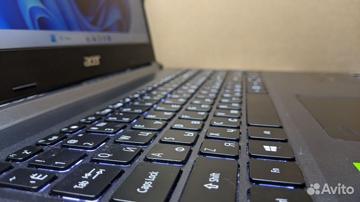 Игровой Acer. AMD Ryzen 5 5500U + RTX 3050Ti