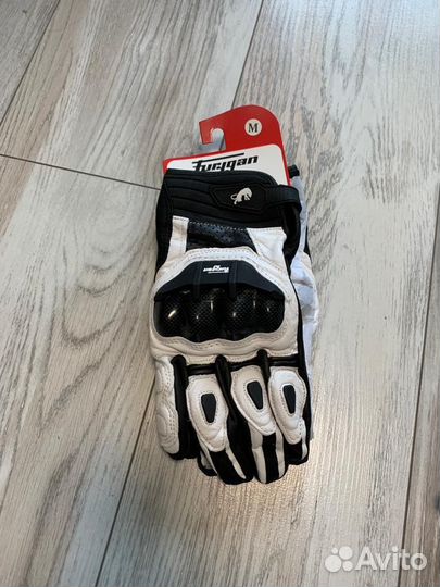 Мотоперчатки кожаные