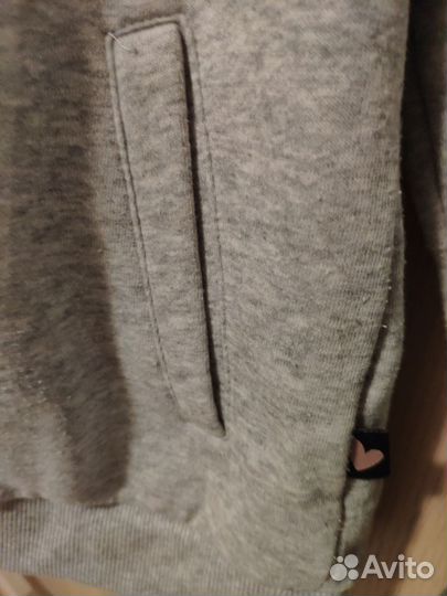 Толстовка тёплая, р. 128