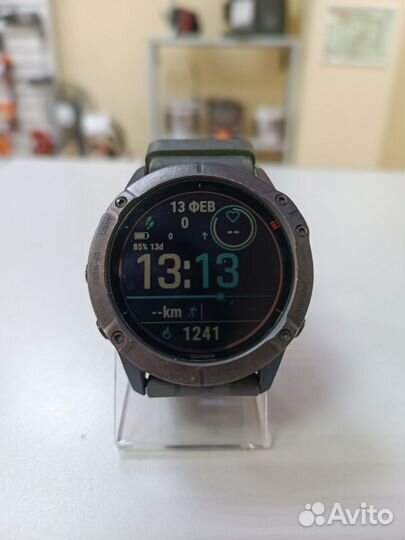 Умные Часы Garmin Fenix X6 Pro Solar Titanium