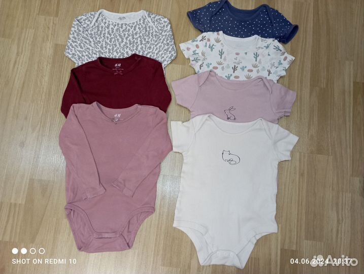 Одежда на девочку пакетом 80 86 размер