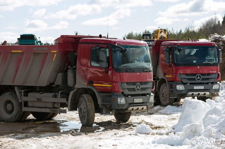 Водитель категории С на самосвал Mercedes-Benz