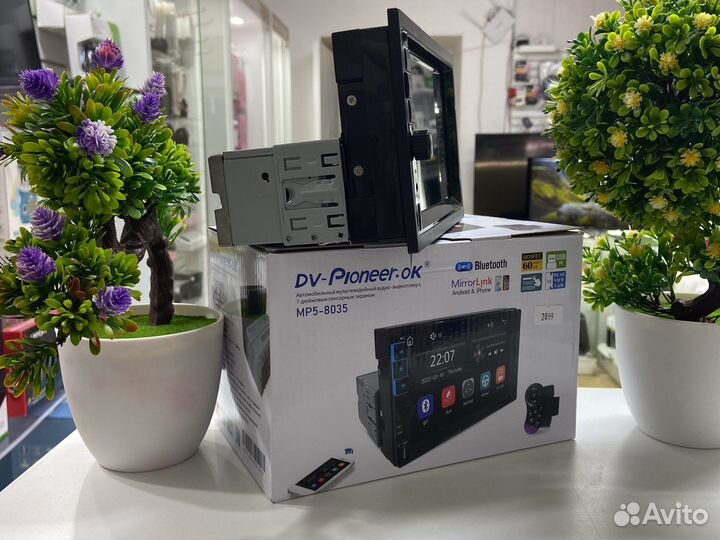 Автомагнитола 1 din с bluetooth