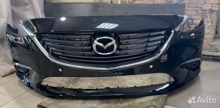 Бампер передний Мазда 6 GJ