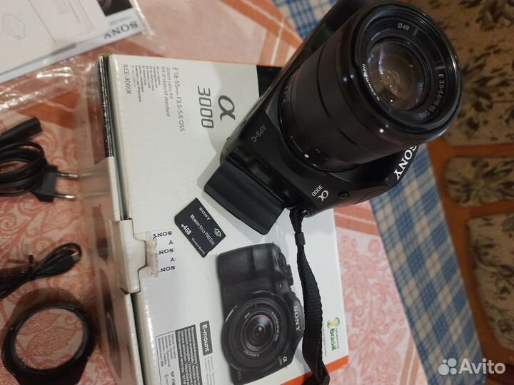 Фотоаппарат sony ilce-3000K