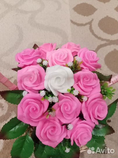 Мыльные букеты