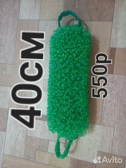 Мочалки ручной вязки