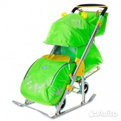 Санки коляска ника 7