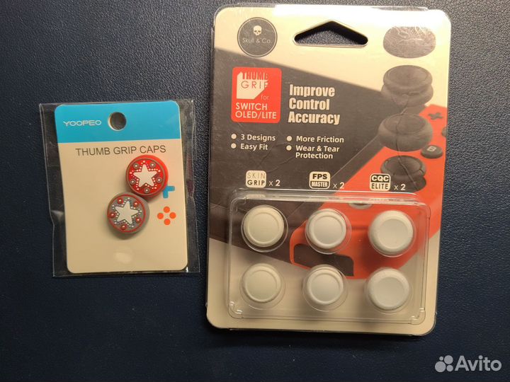 Насадки на стики для Nintendo Switch