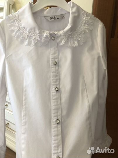 Блузки 2 шт, размер 122 цена за 2шт