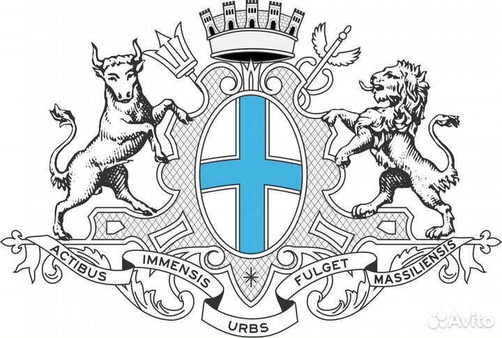 Франция Марсель 5,10 сантимов 1916 г. / оригиналы