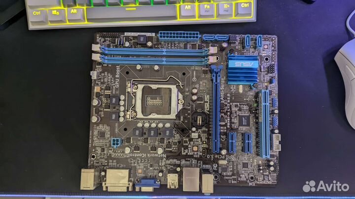 Материнская плата 1155 asus p8h61-m lx2 r2.0