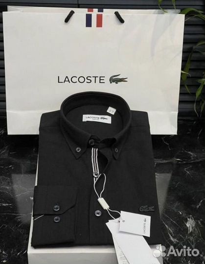 Стильная рубашка Lacoste art 1410 опт сам