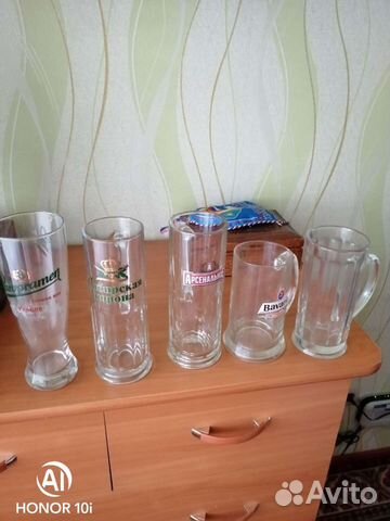 Стакан, кружки пивные