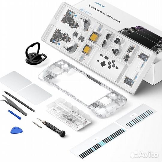 Прозрачный корпус Jsaux для Steam Deck