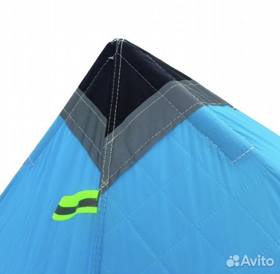 Палатка зимняя утеплённая куб 2.40х2.40х2.50м