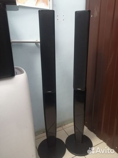 Активный сабвуфер yamaha + колонки