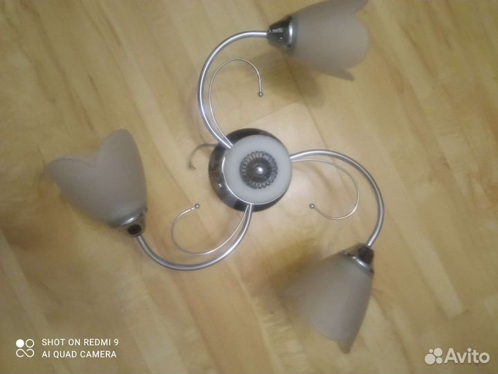 Люстра потолочная бу