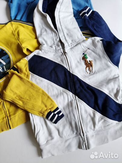 Пакет фирменных толстовок 104-110